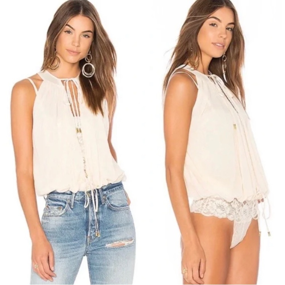NWT:HAH Reversible Split At The Seams Bodysuit🌻